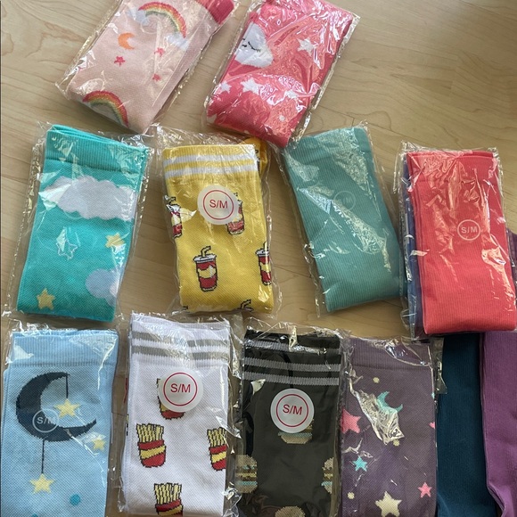 Colorful Knee-High Socks Collection - Picture 8 of 9